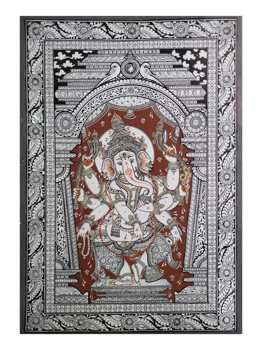 Dancing Ganesha Painting