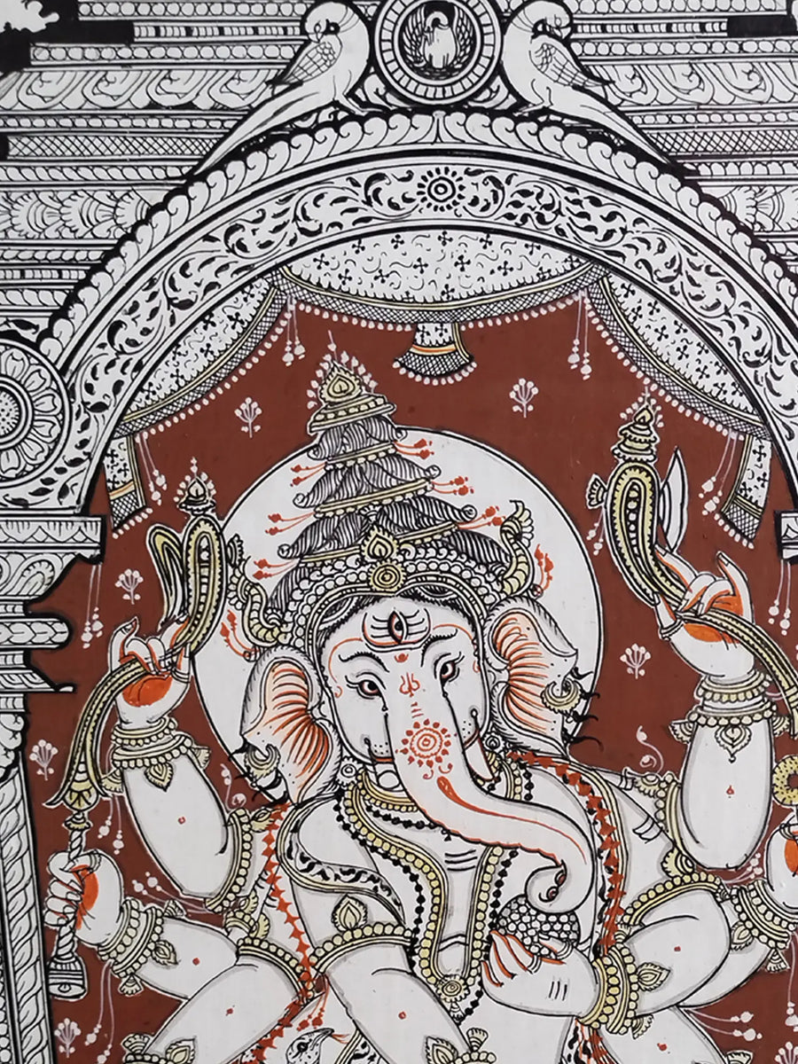 Dancing Ganesha Painting