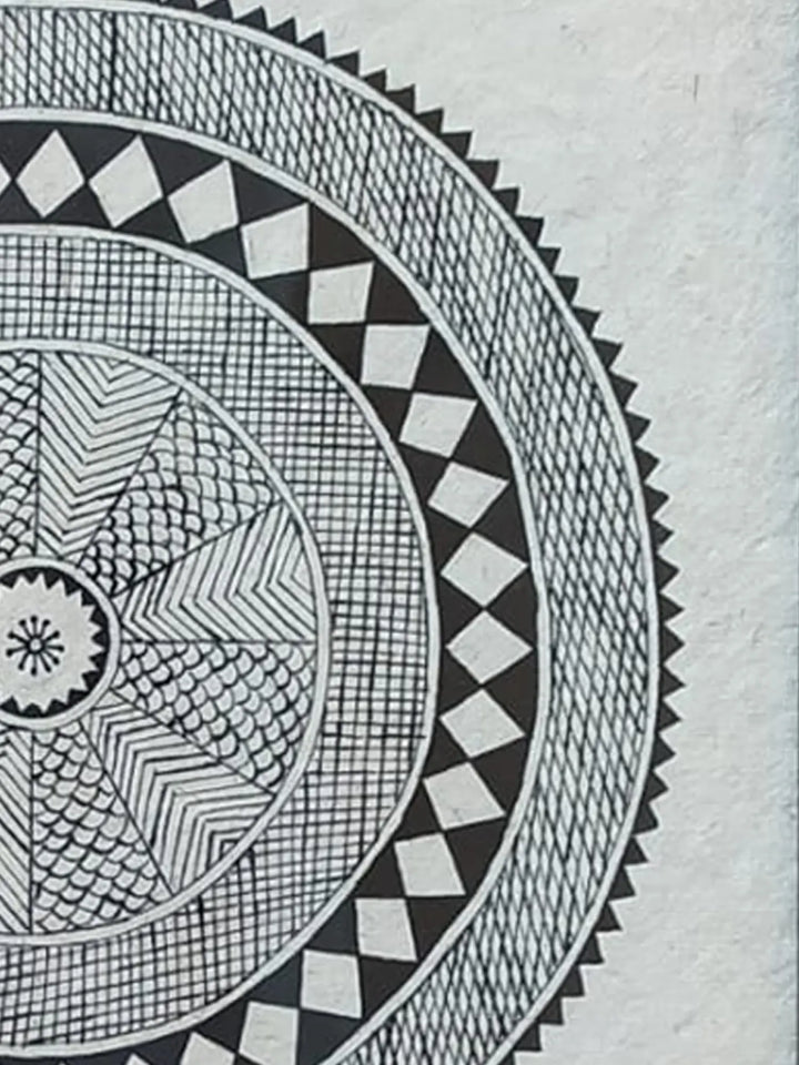 Tirugemane Chittara Painting on Handmade Paper · view 3