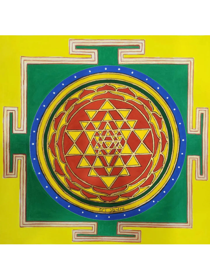Shri Yantra Painting · view 1