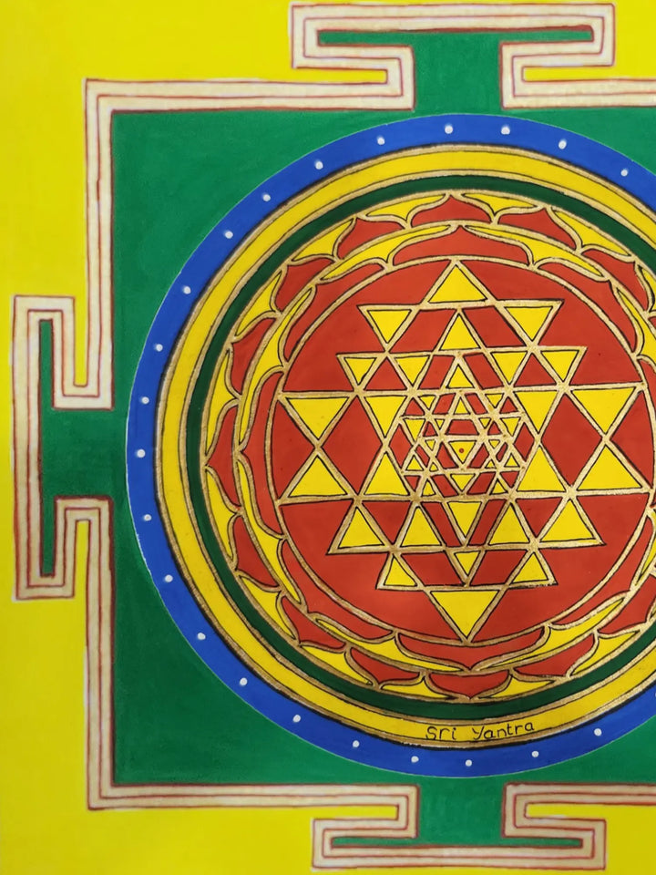 Shri Yantra Painting · view 3