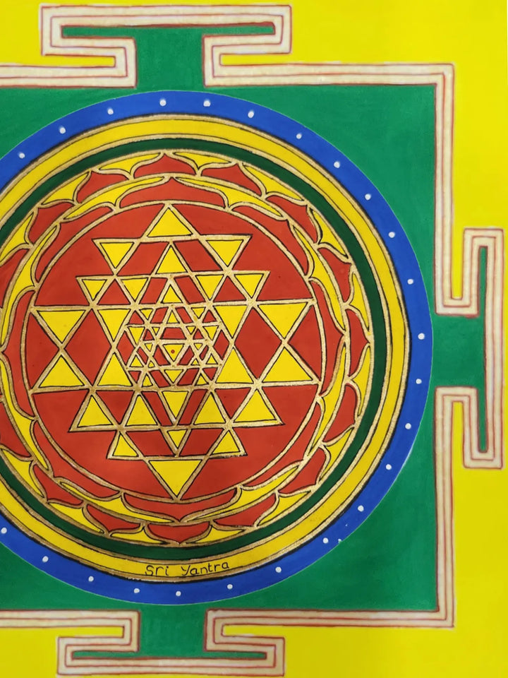Shri Yantra Painting · view 4