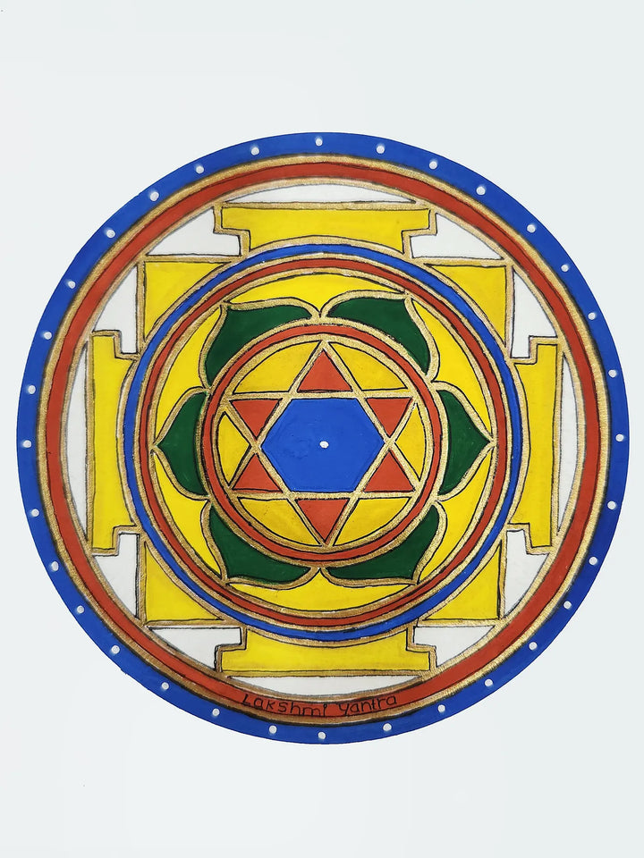 Shri Lakshmi Yantra Painting · view 1