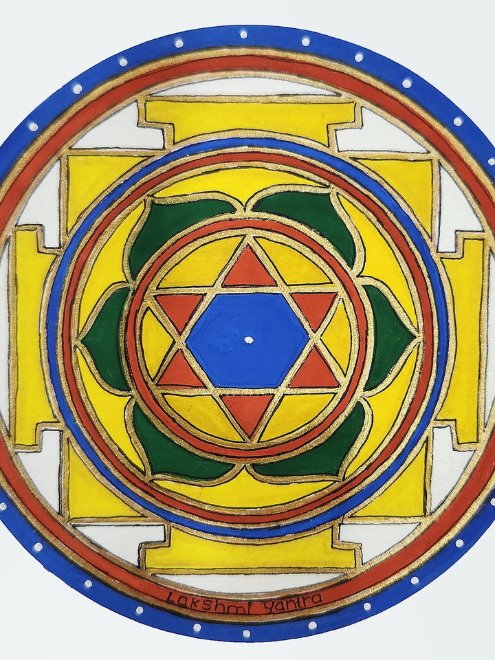 Shri Lakshmi Yantra Painting · view 2