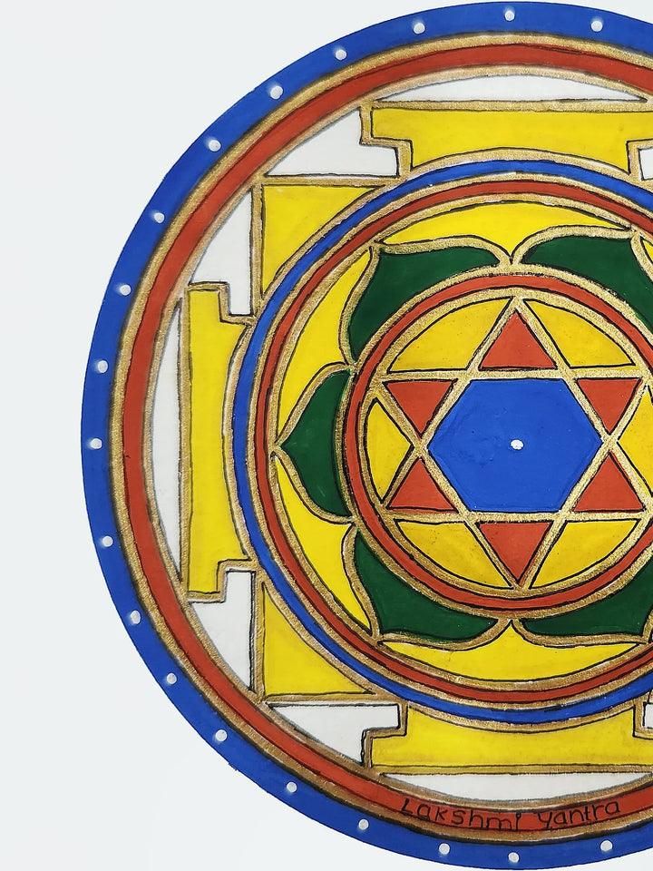 Shri Lakshmi Yantra Painting · view 3