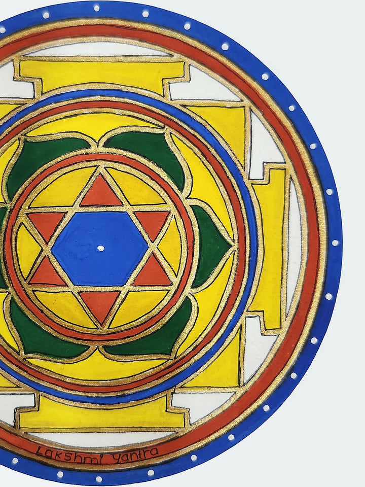 Shri Lakshmi Yantra Painting · view 4