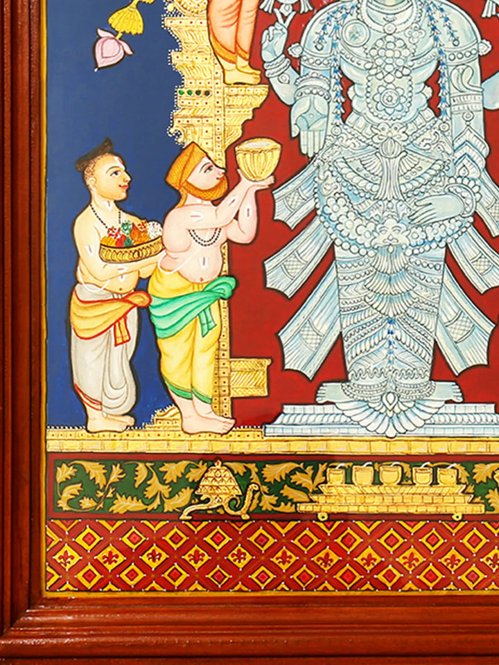 Shri Venkateshvara (Tirupati Balaji) Abhishekam Painting · view 3