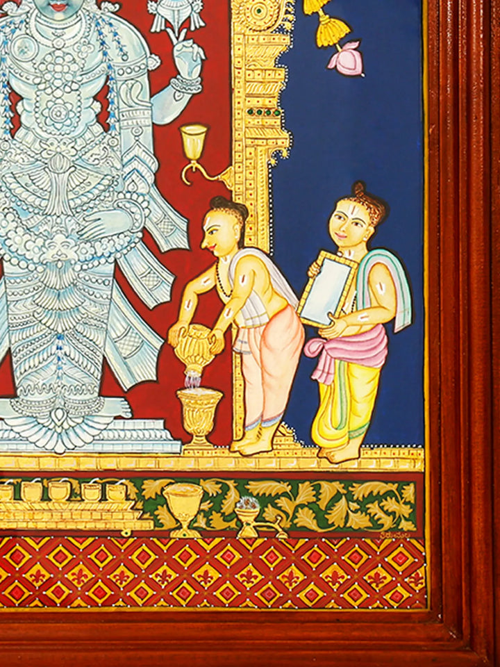 Shri Venkateshvara (Tirupati Balaji) Abhishekam Painting · view 4