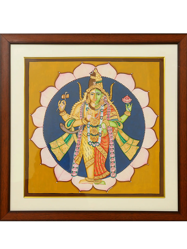 Ardhanarishvara (Shiva - Shakti) Painting · view 1