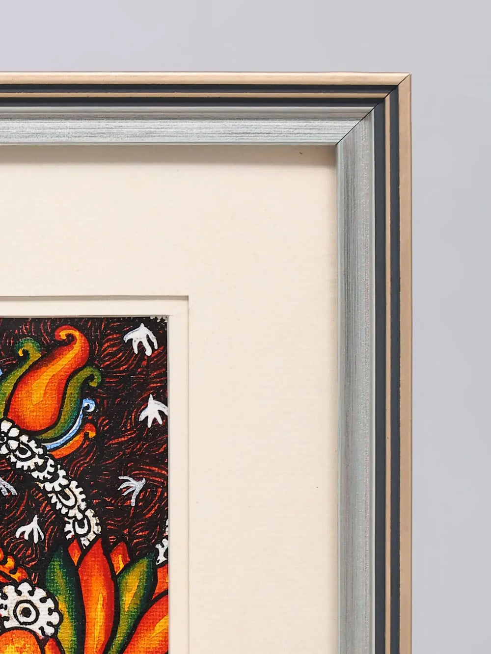 Goddess Sita | Framed Kerala Mural Painting