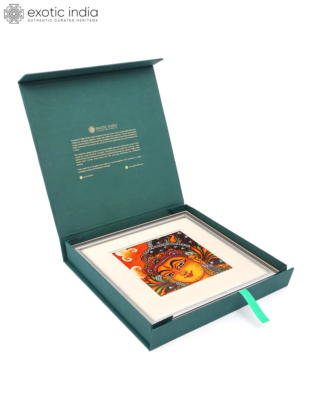 Goddess Sita | Framed Kerala Mural Painting