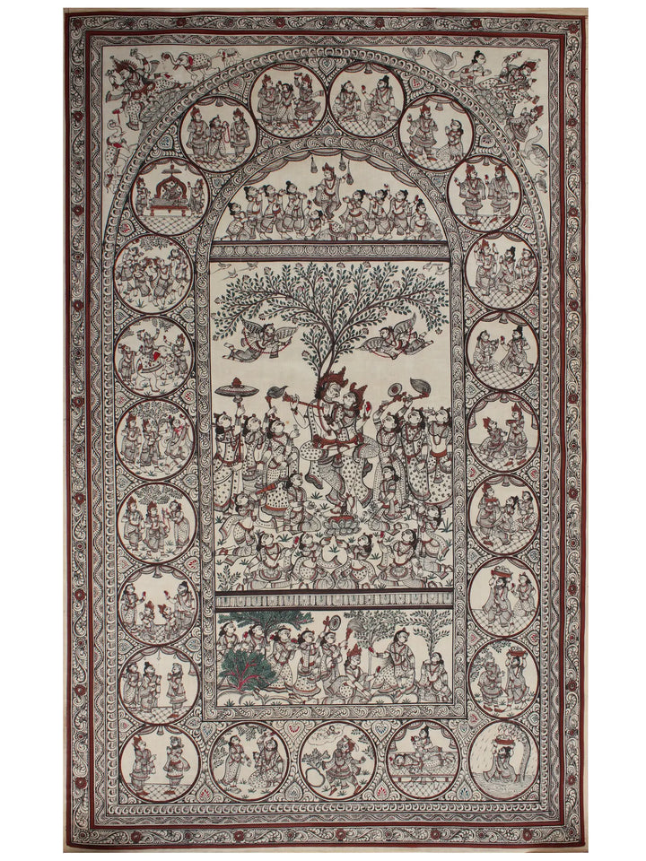 Shri Krishna Leela Painting · view 1