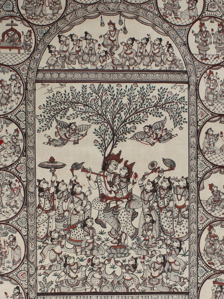 Shri Krishna Leela Painting · view 2