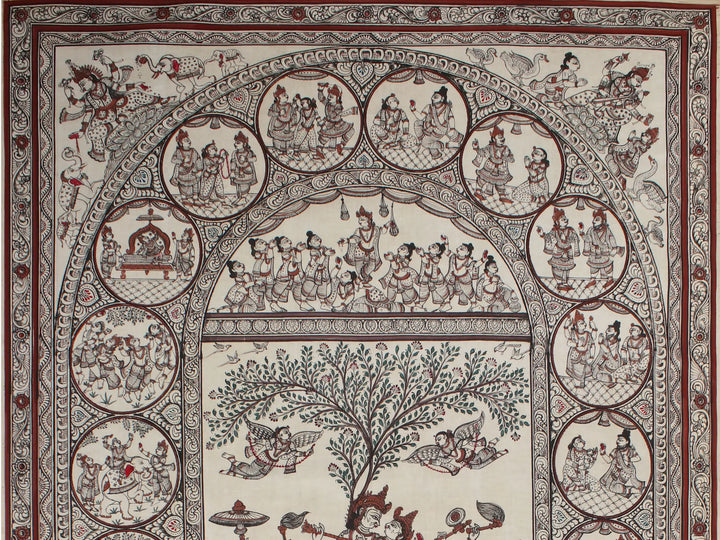 Shri Krishna Leela Painting · view 3