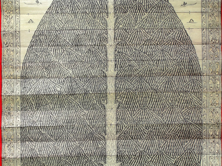 Tree Series 2 Pattachitra Painting on Cloth by Rabi Behera · view 3