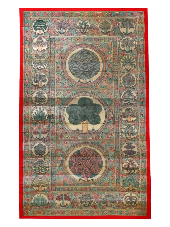 Tree Series 6 Pattachitra Painting on Cloth by Rabi Behera · view 1