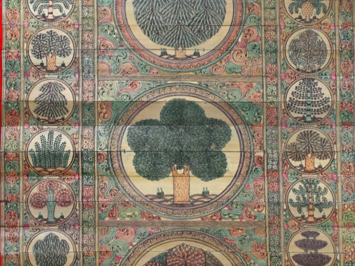 Tree Series 6 Pattachitra Painting on Cloth by Rabi Behera · view 3