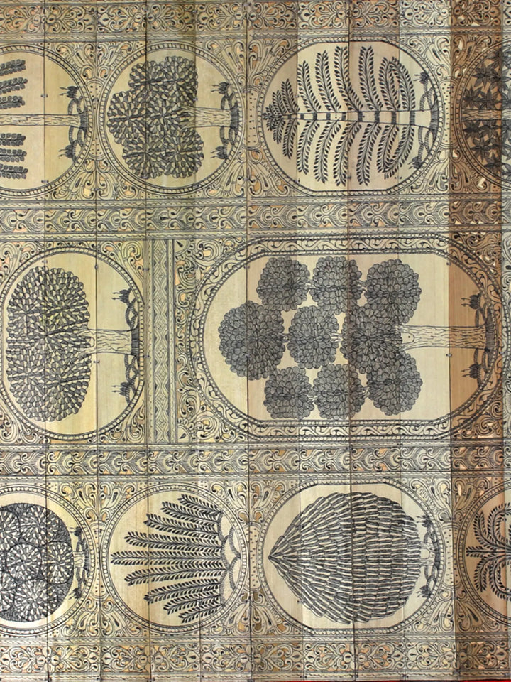 Tree Series 8 Pattachitra Painting on Cloth by Rabi Behera · view 3