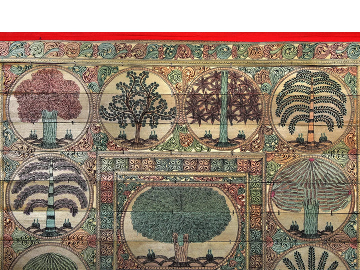 Tree Series 11 Pattachitra Painting on Cloth by Rabi Behera · view 3