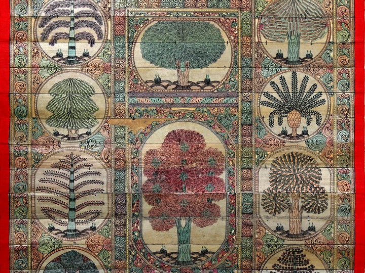 Tree Series 11 Pattachitra Painting on Cloth by Rabi Behera · view 4