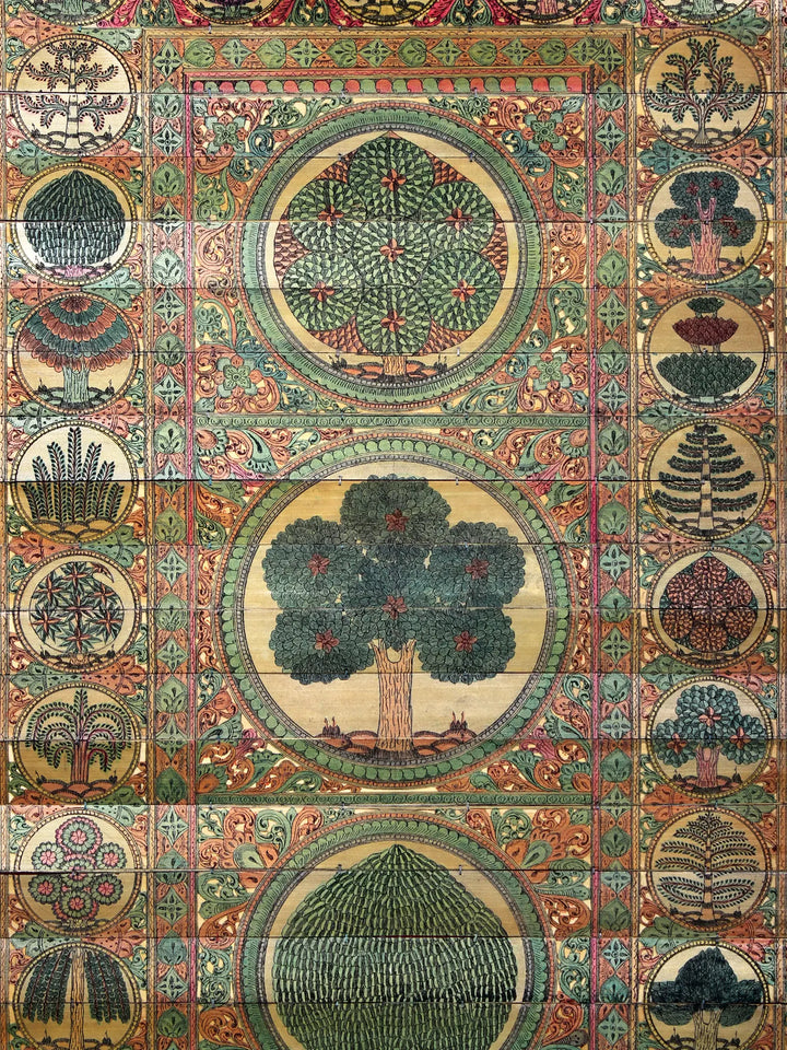 Tree Series 31 Pattachitra Painting on Cloth by Rabi Behera · view 2