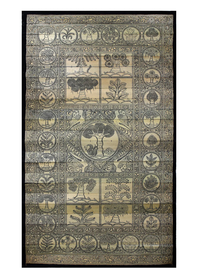 Tree Series 32 Pattachitra Painting on Cloth by Rabi Behera · view 1