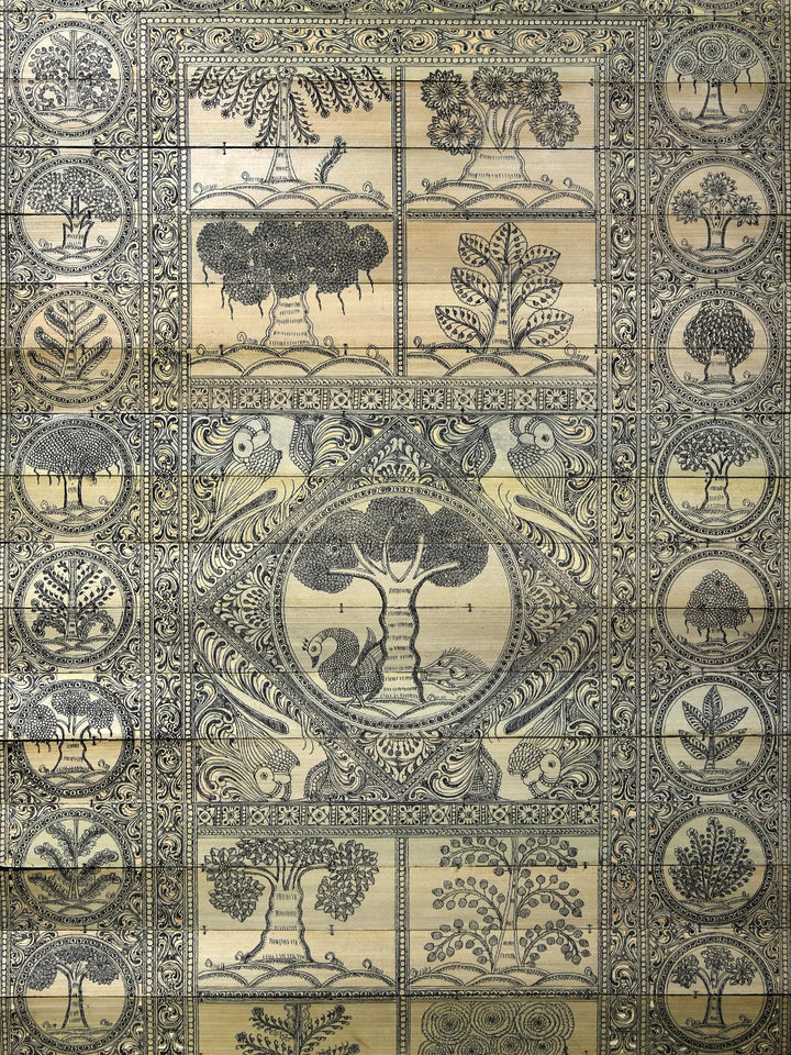 Tree Series 32 Pattachitra Painting on Cloth by Rabi Behera · view 2