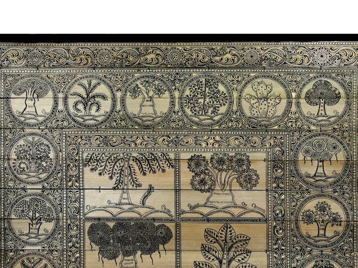 Tree Series 32 Pattachitra Painting on Cloth by Rabi Behera · view 3