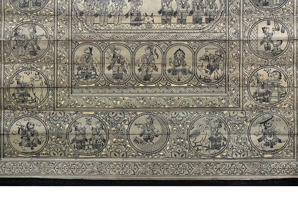 Radha-Krishna with Gopis and Krishna's Life Story (Krishna Leela)