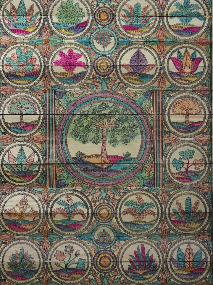 Tree Series 33 Pattachitra Painting on Cloth by Rabi Behera · view 2