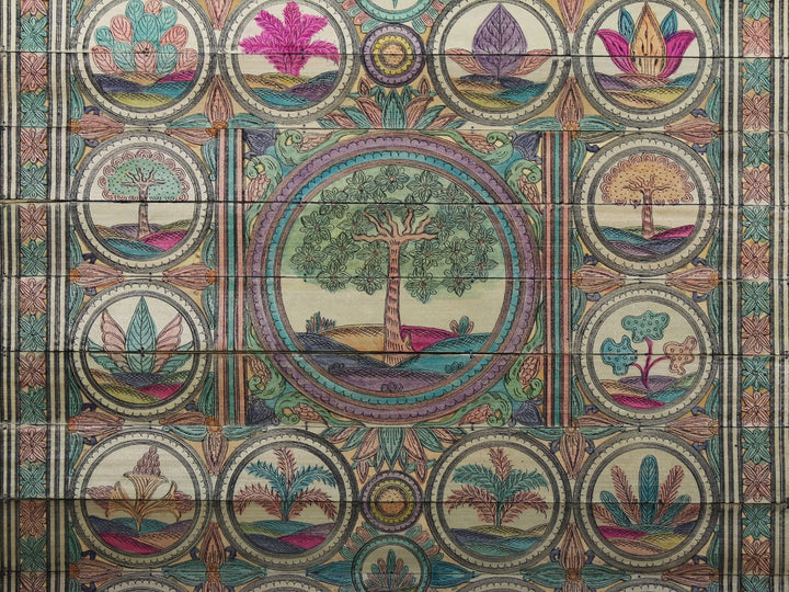 Tree Series 33 Pattachitra Painting on Cloth by Rabi Behera · view 4