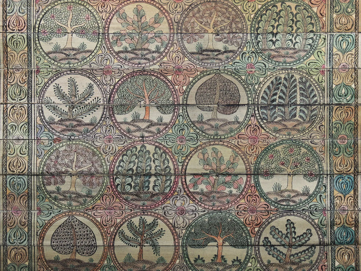 Tree Series 34 Pattachitra Painting on Cloth by Rabi Behera · view 4