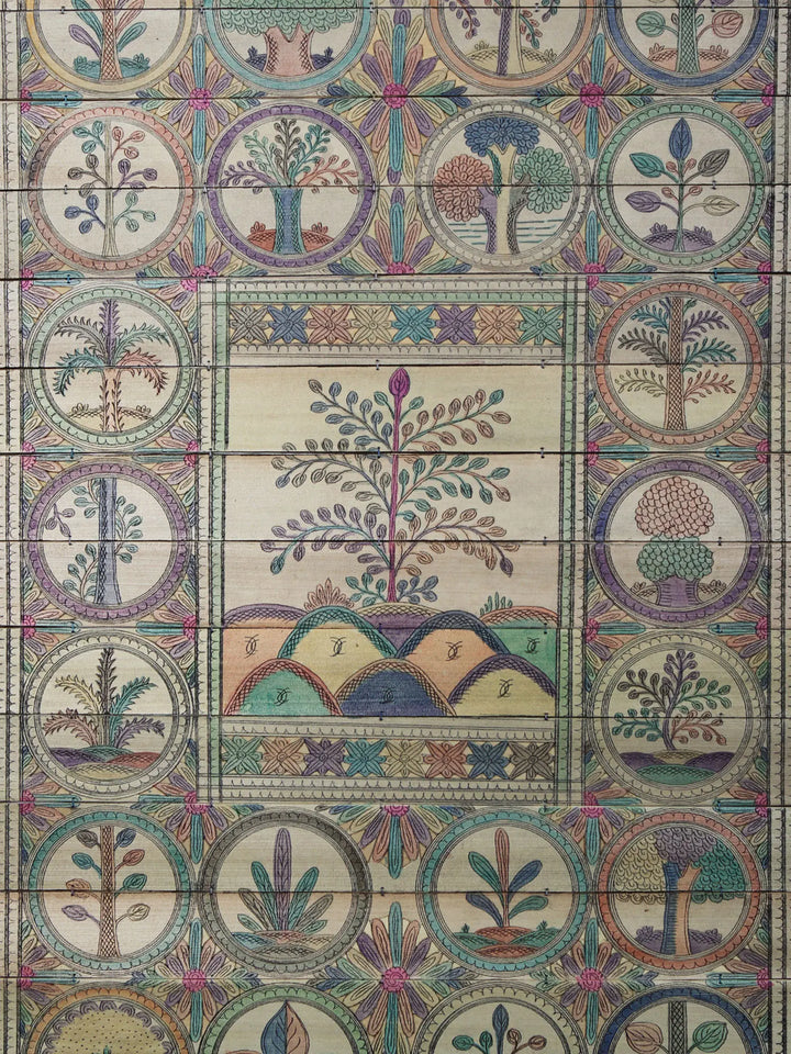 Tree Series 36 Pattachitra Painting on Cloth by Rabi Behera · view 2