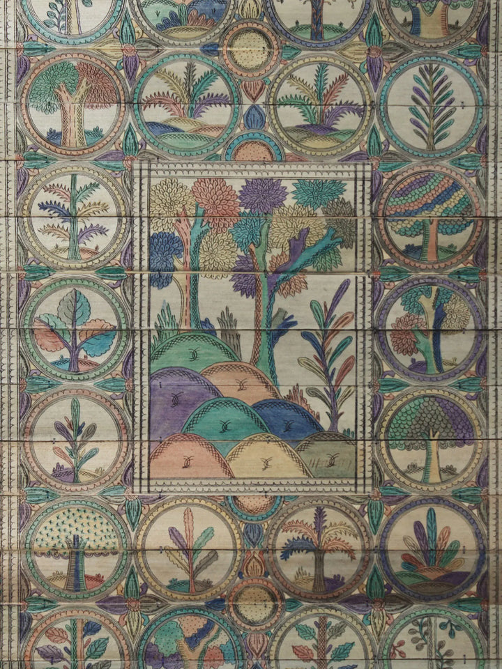 Tree Series 37 Pattachitra Painting on Cloth by Rabi Behera · view 2
