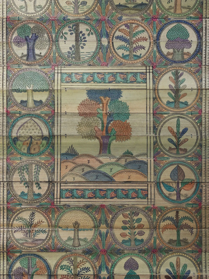 Tree Series 38 Pattachitra Painting on Cloth by Rabi Behera · view 2