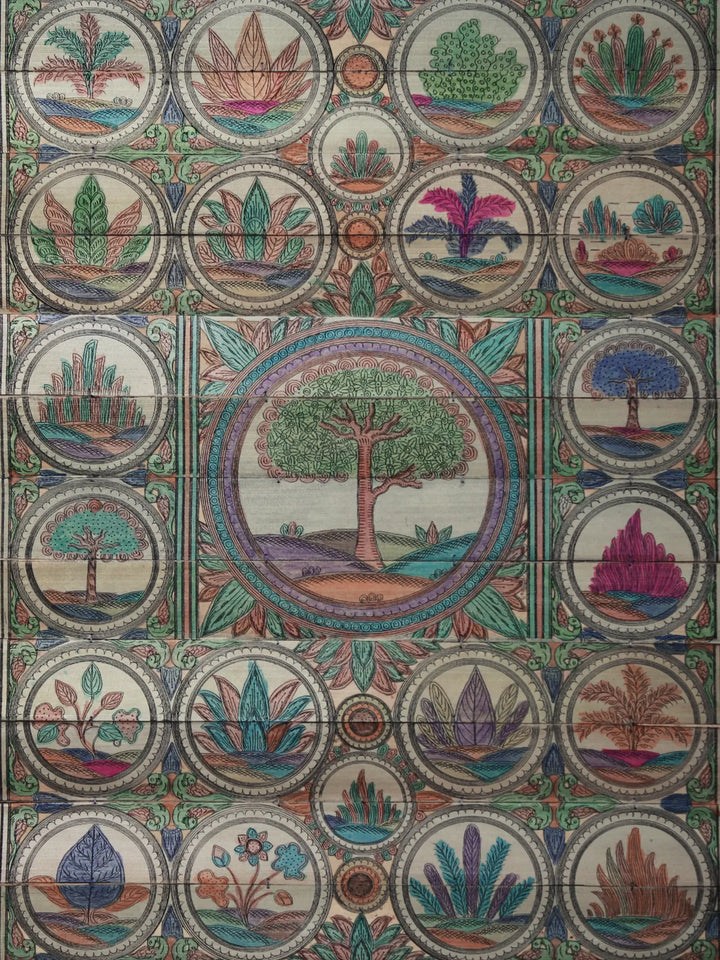 Tree Series 39 Pattachitra Painting on Cloth by Rabi Behera · view 2