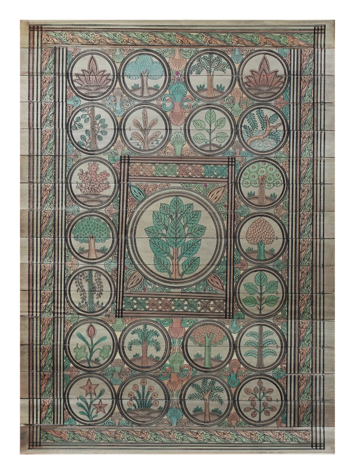 Tree Series 40 Pattachitra Painting on Cloth by Rabi Behera · view 1
