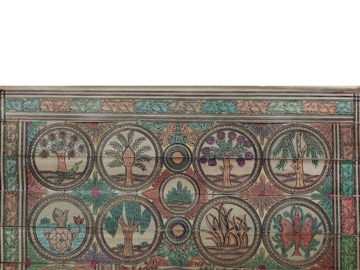 Tree Series 47 Pattachitra Painting on Cloth · view 3