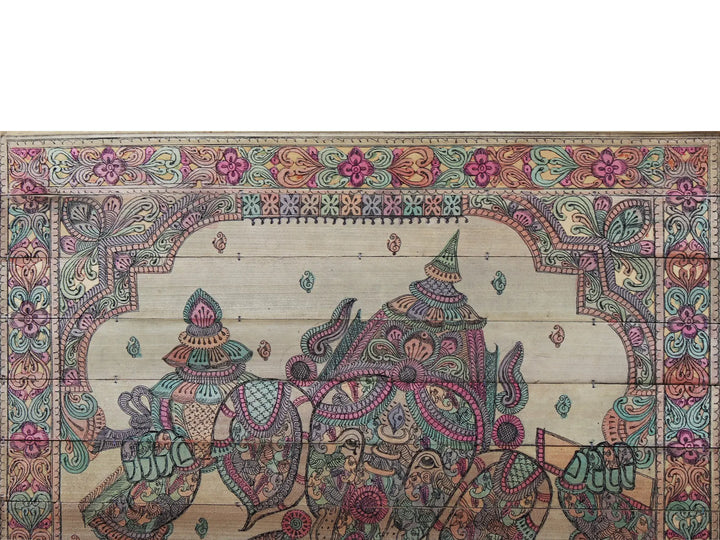 Lord Ganesha Pattachitra Painting on Cloth · view 3