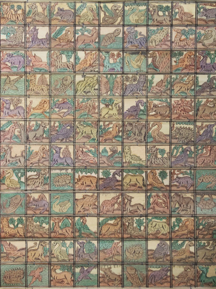 The Wildlife Pattachitra Painting on Cloth · view 2