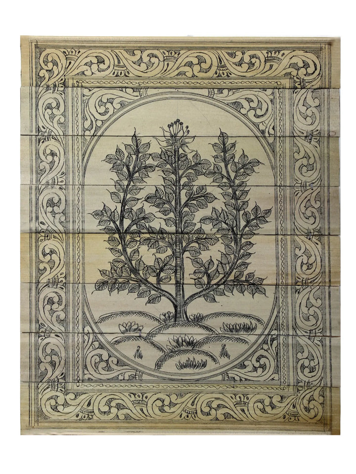 Tree Series 66 Pattachitra Painting on Cloth by Rabi Behera · view 1
