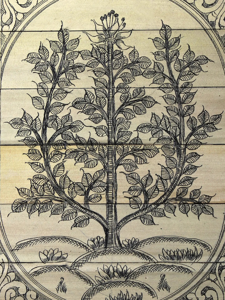 Tree Series 66 Pattachitra Painting on Cloth by Rabi Behera · view 2