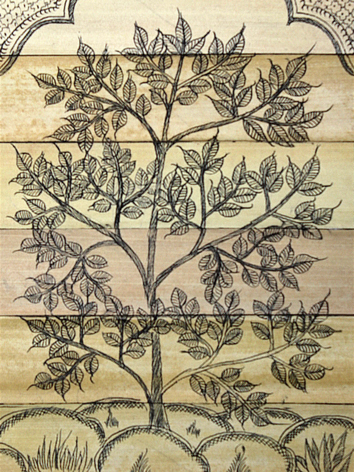 Tree Series 69 Pattachitra Painting on Cloth by Rabi Behera · view 2