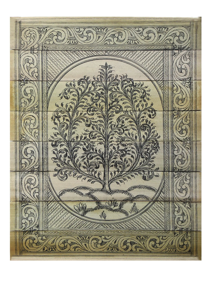 Tree Series 74 Pattachitra Painting on Cloth by Rabi Behera · view 1