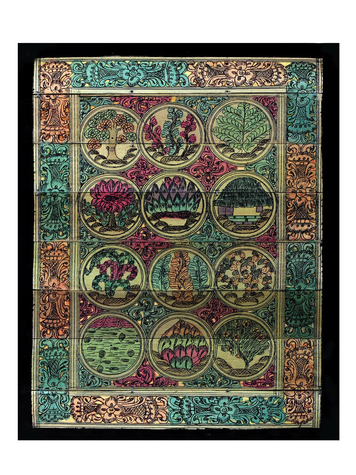 Tree Series 82 Pattachitra Painting on Cloth · view 1