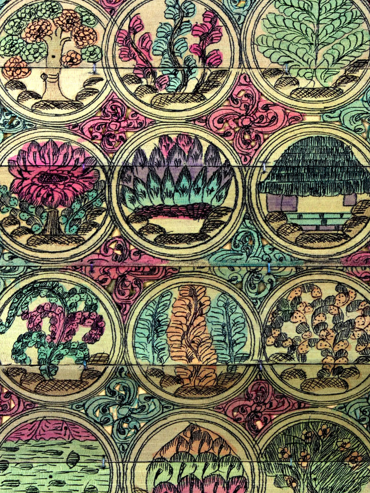 Tree Series 82 Pattachitra Painting on Cloth · view 2