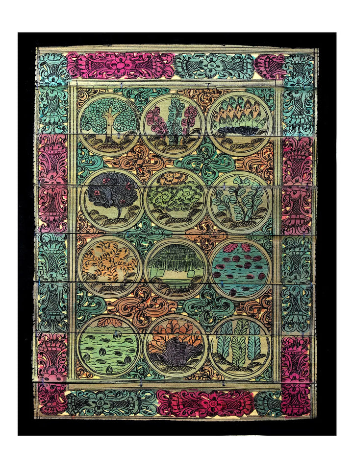 Tree Series 83 Pattachitra Painting on Cloth · view 1