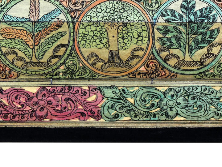 Tree Series 84 Pattachitra Painting on Cloth · view 4
