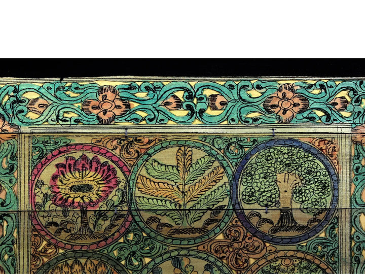 Tree Series 87 Pattachitra Painting on Cloth · view 3