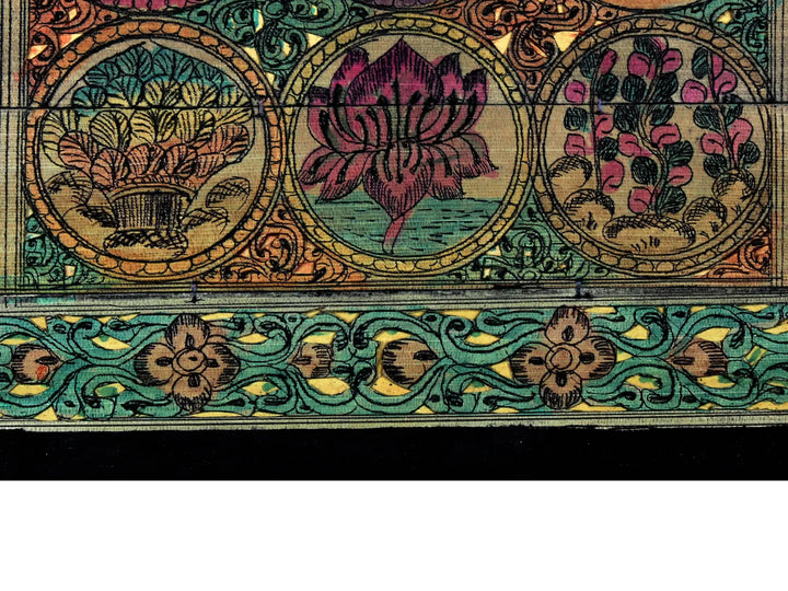 Tree Series 87 Pattachitra Painting on Cloth · view 4